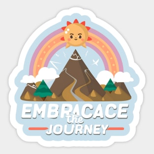 Journey Unveiled Sticker